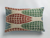 SILK IKAT PILLOWCASES - SINGLE SIDE - CHECK COLORS 40x60