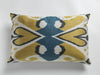 SILK IKAT PILLOWCASES - SINGLE SIDE - CHECK COLORS 40x60