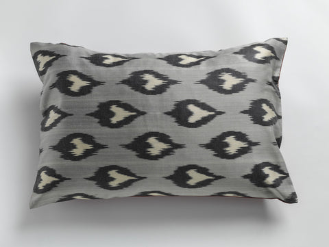 Silk Ikat double-sided pillow cases 50cm x 50cm - check out the beautiful colors!