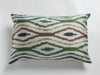 SILK IKAT PILLOWCASES - SINGLE SIDE - CHECK COLORS 40x60