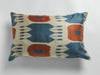 SILK IKAT PILLOWCASES - SINGLE SIDE - CHECK COLORS 40x60