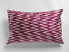 SILK IKAT PILLOWCASES - SINGLE SIDE - CHECK COLORS 40x60