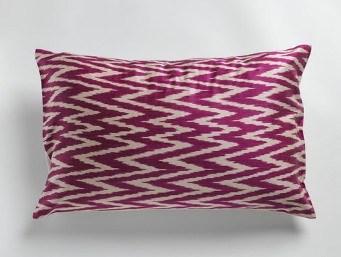 Herringbone Light Cotton Throw Blanket 180 x 230 - Purple