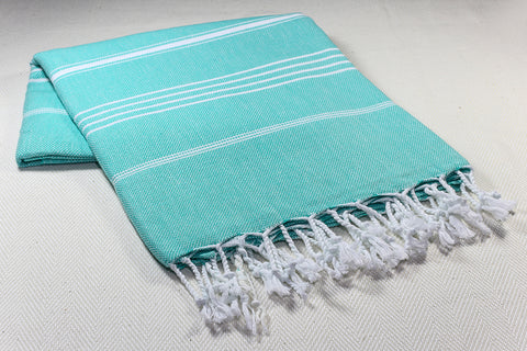 PATTERNED Turkish Towel "Peshtemal" - Striped Maya